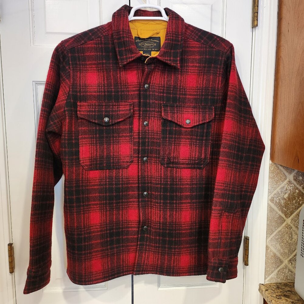 Filson Oxblood Jac-Shirt - Size Large